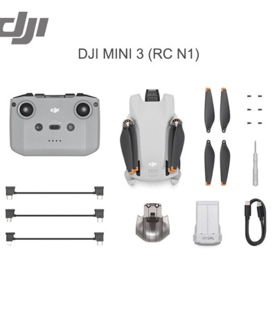 DJI Mini 3 Fly More Combo Kit Drones Camera Professional 4K HD Video 38/51 Min Flight Time 10Km Transmission Mini Drone Original
