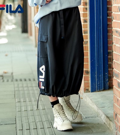 在线独家女式FILA标志裙